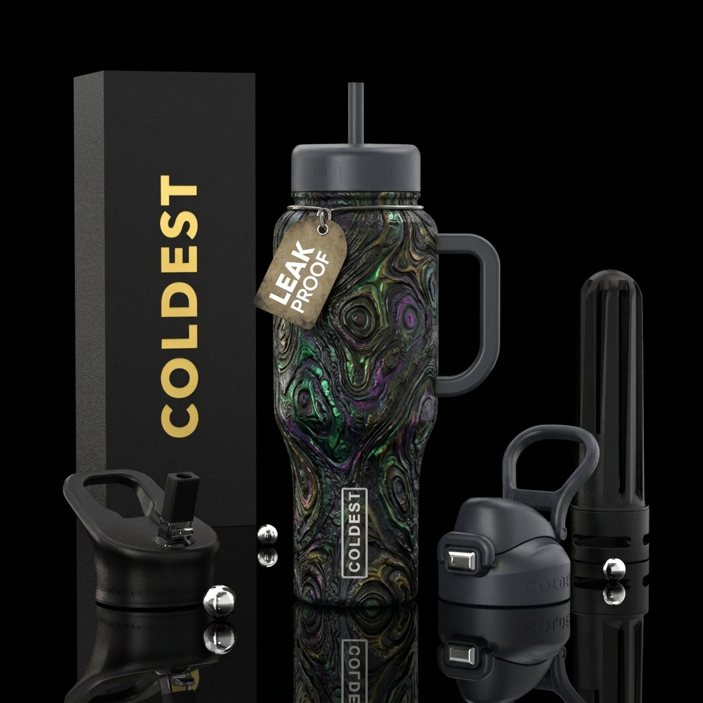 Dreadful Gloomy Cup made from an unusual unique co... water bottle design