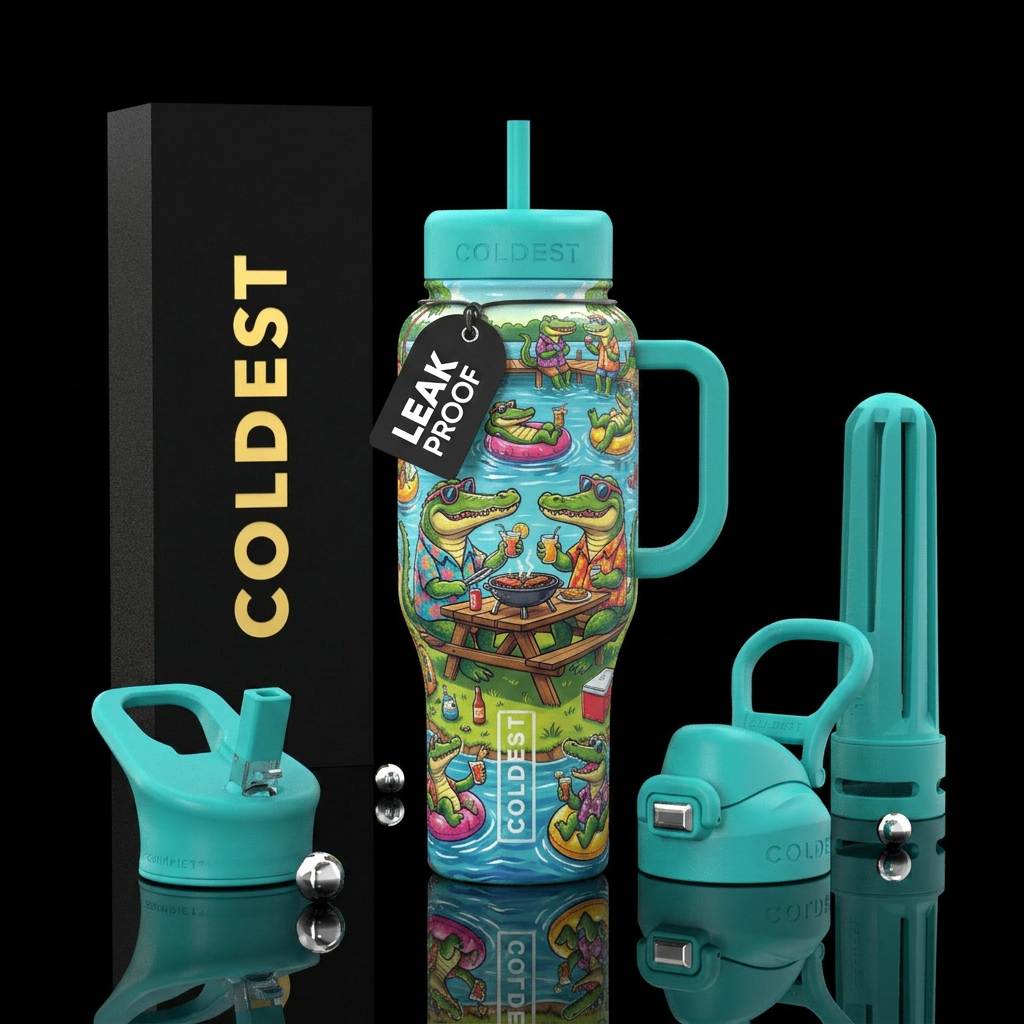 Glossy bottle with slightly raised glossy textured... water bottle design
