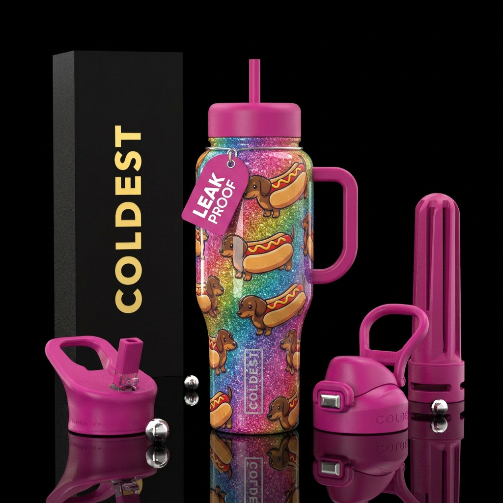 Glossy bottle with slightly raised feeling texture... water bottle design