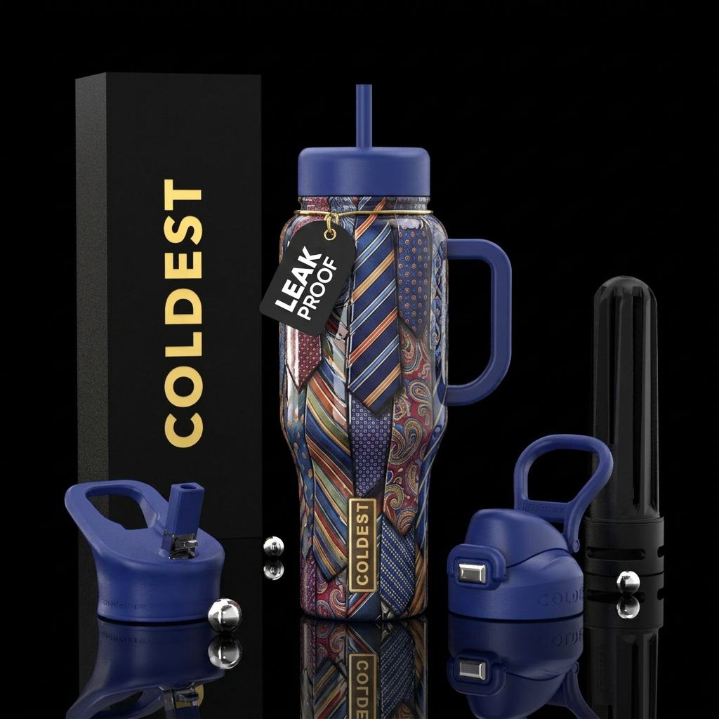 Glossy bottle with slightly raised glossy texture ... water bottle design