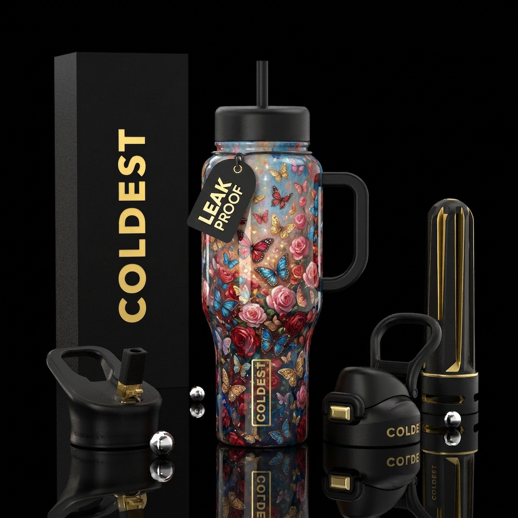 Garden of Life water bottle design