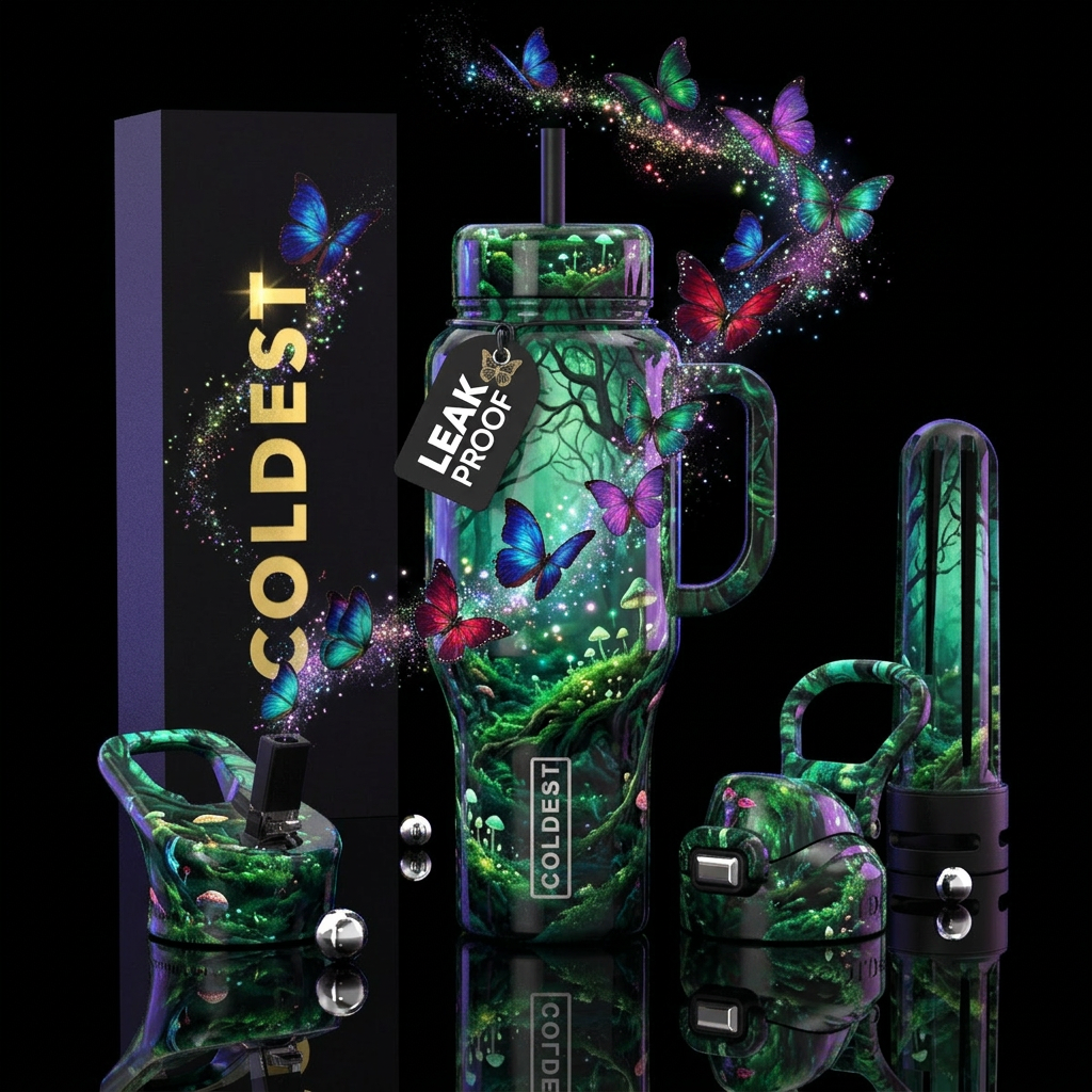 Euphoric water bottle design