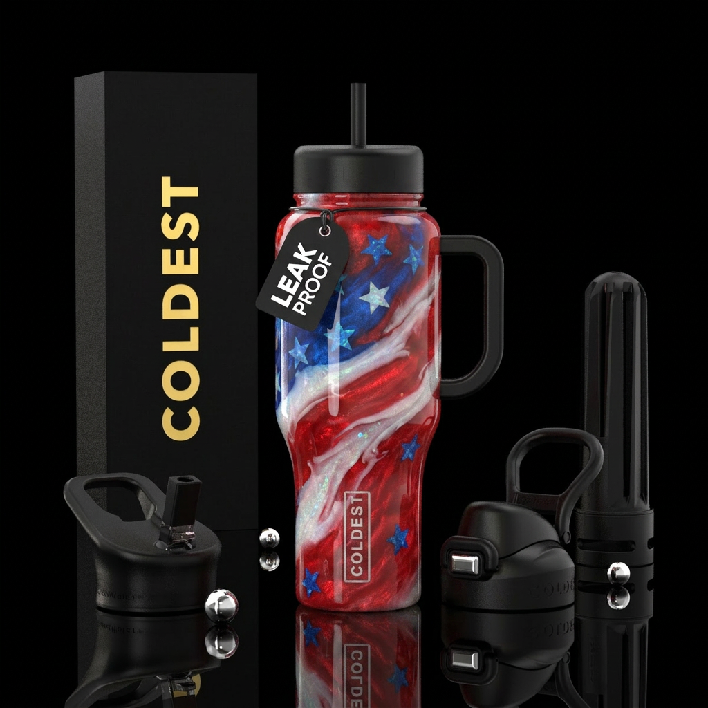 Freedom Flow water bottle design