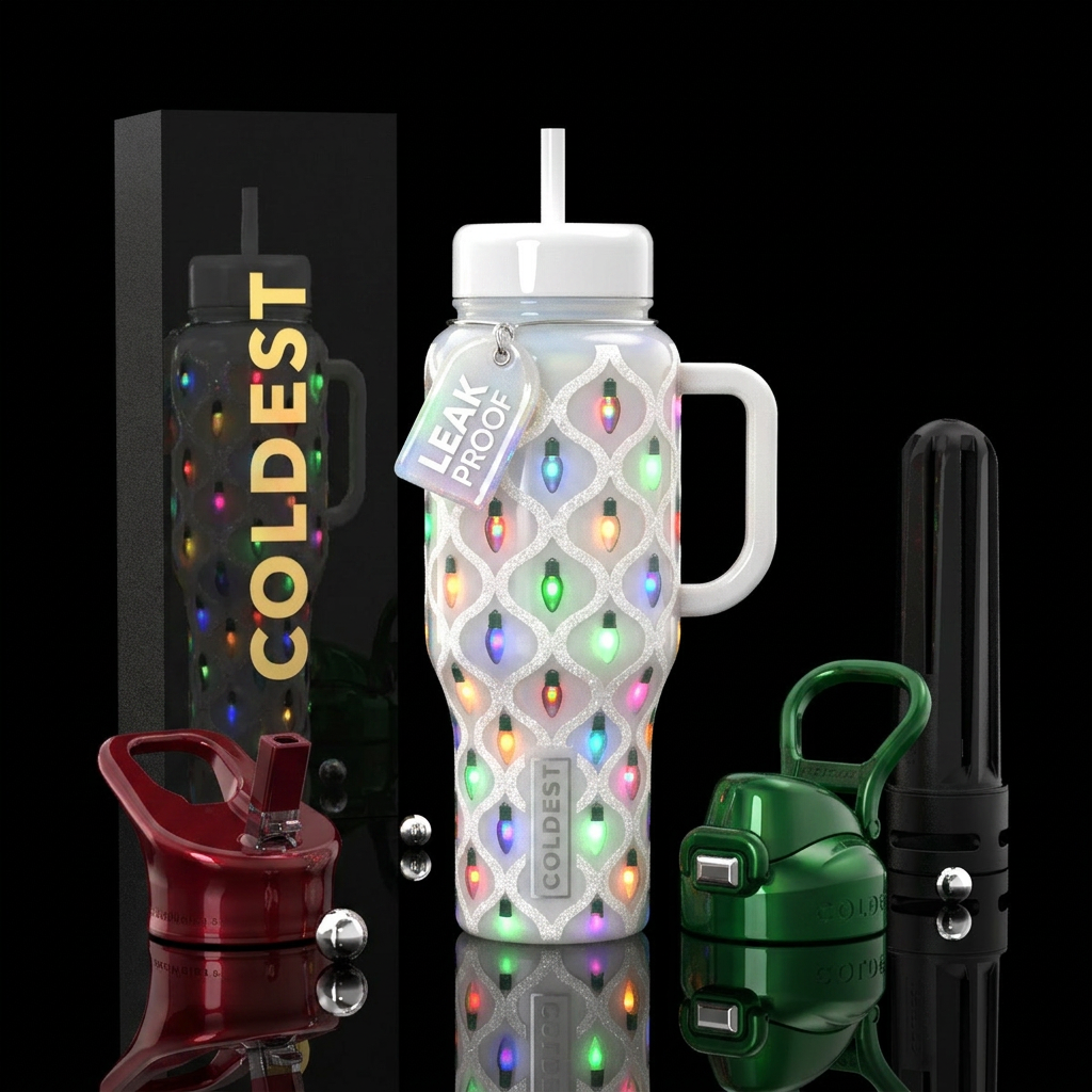 Twinkle Trellis water bottle design