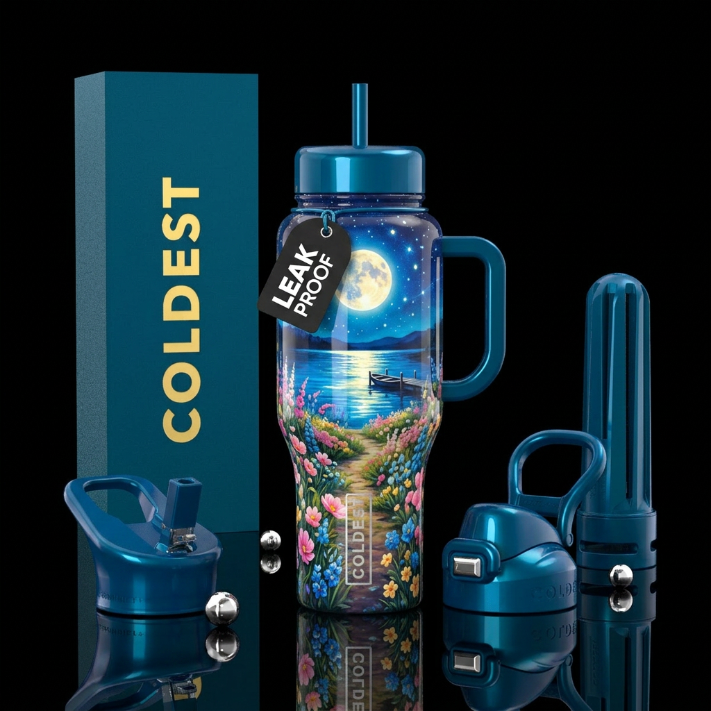 Stargazer Cove water bottle design