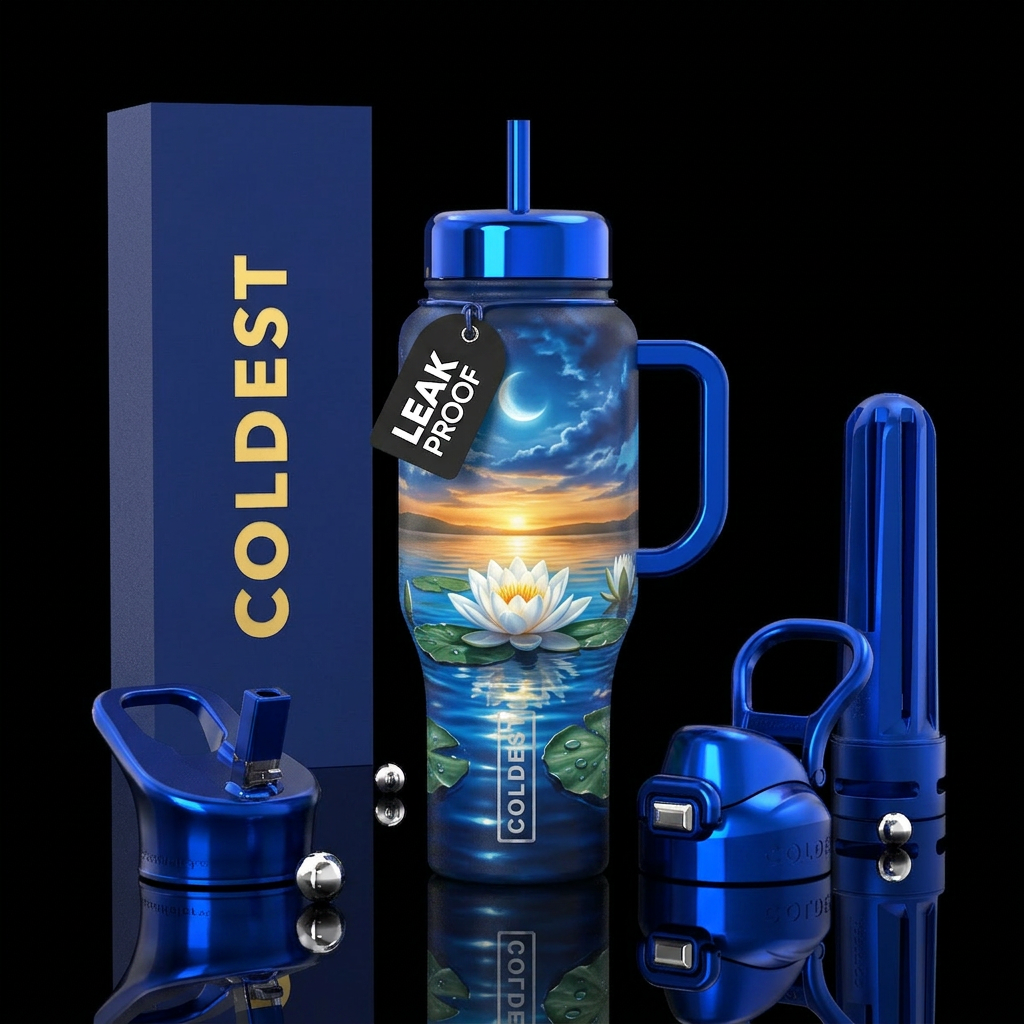 Break of Dawn water bottle design