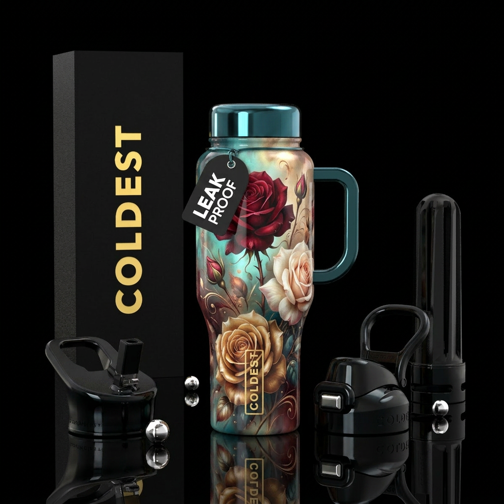 Thorn to be Wild water bottle design