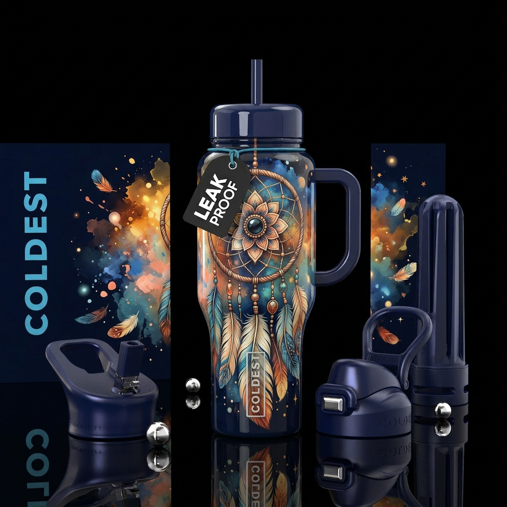 What Dreams May Come water bottle design