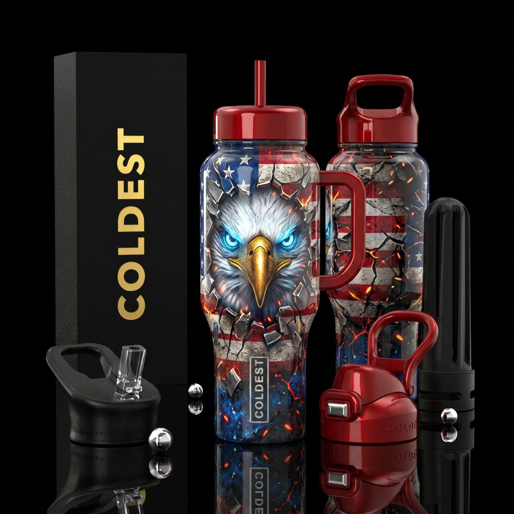 Freedom Shatter water bottle design