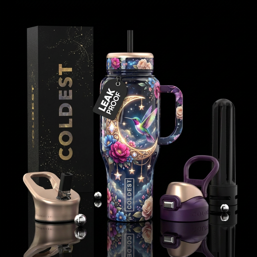 Luna Jewel water bottle design