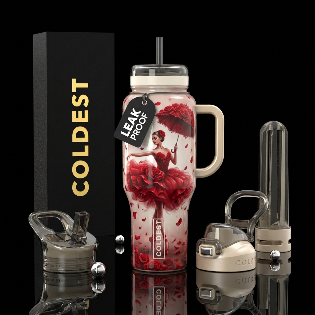Ruby RaiN water bottle design
