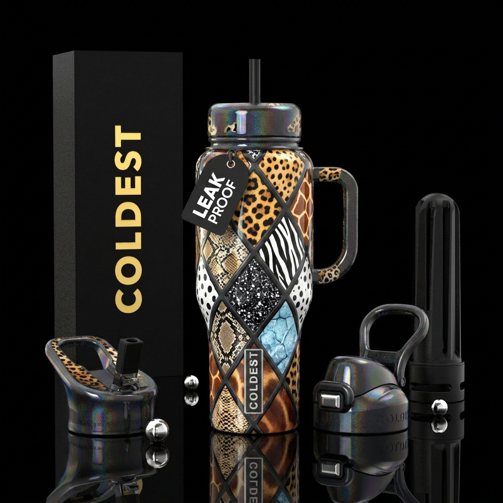 Exotica water bottle design