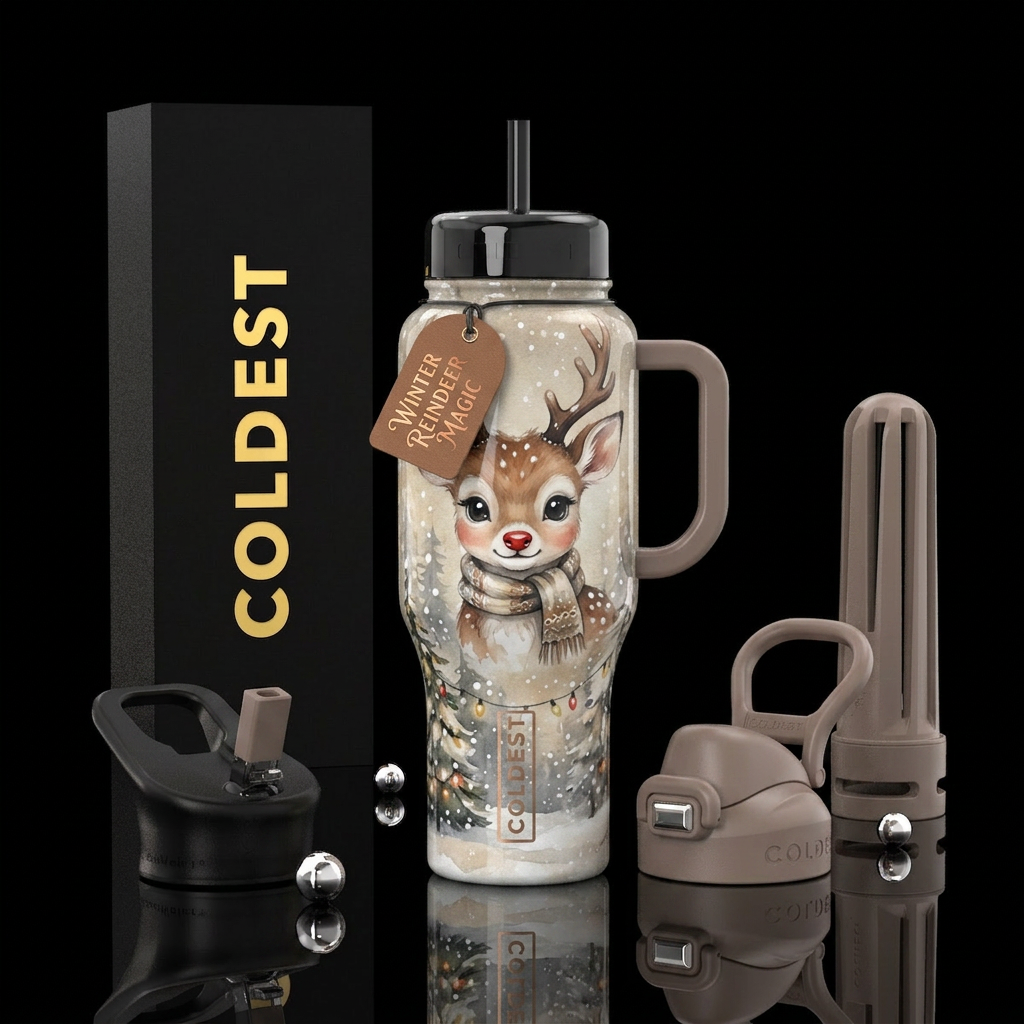 Magic in the Forest water bottle design