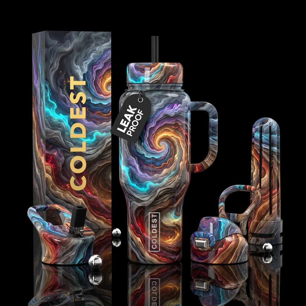 Something’s Brewing water bottle design