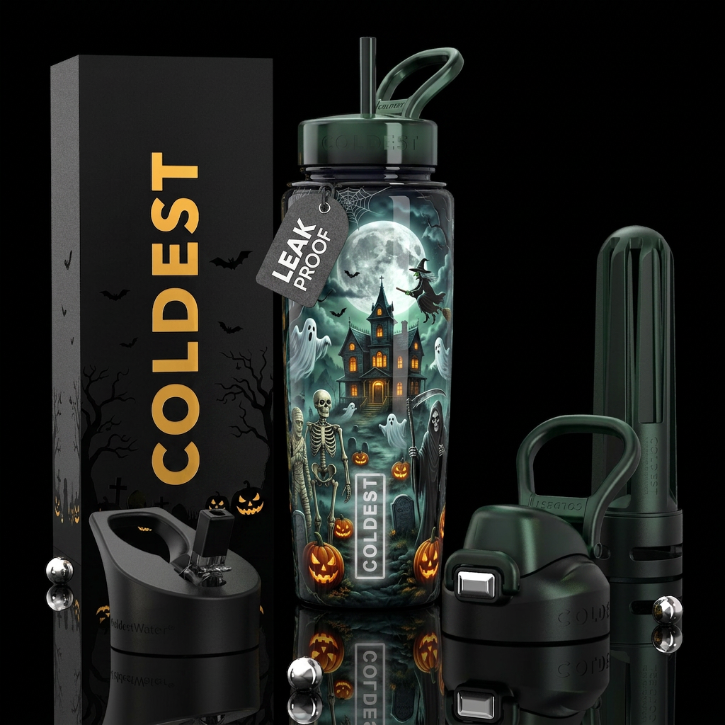 When Everyone Shows Up water bottle design