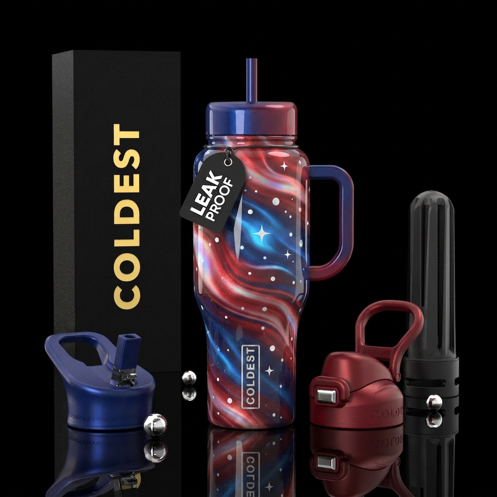 The Superman water bottle design