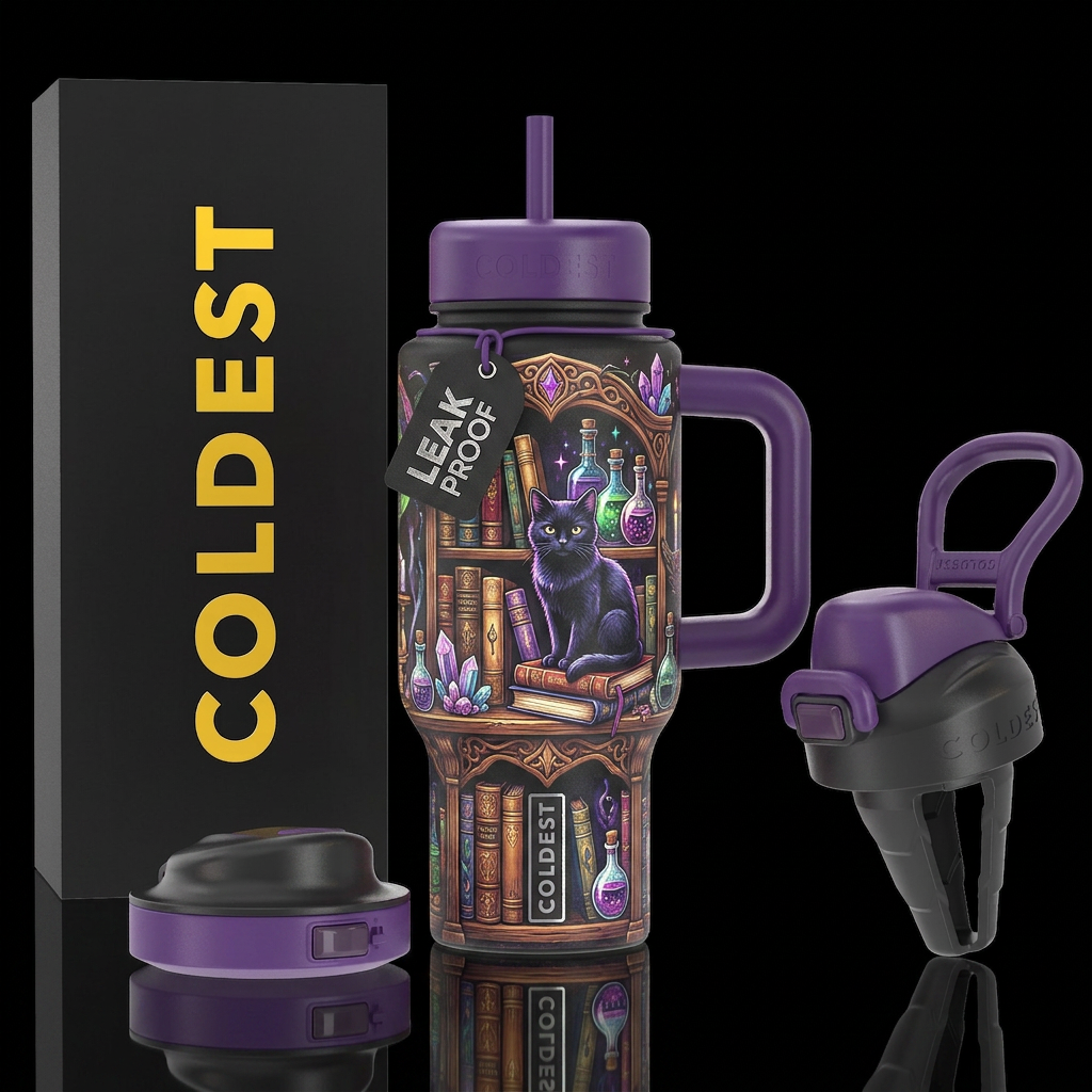 Spell corner water bottle design