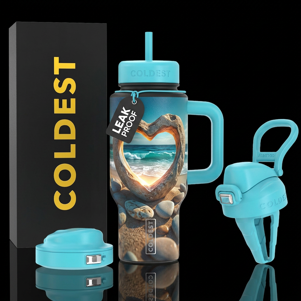 Window to sea water bottle design