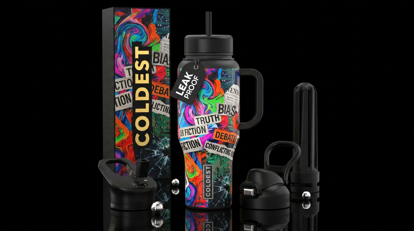 Controversy water bottle design