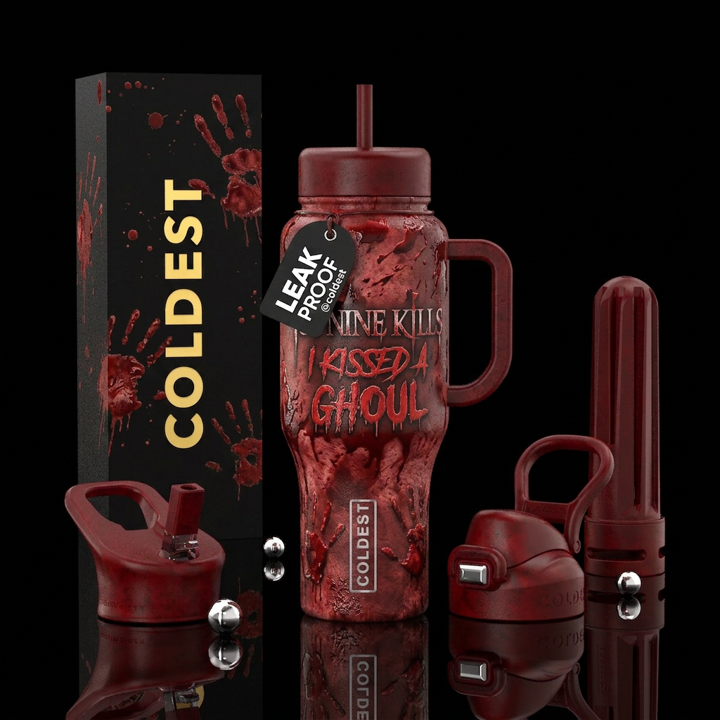 Ice nine kills bloody water bottle design