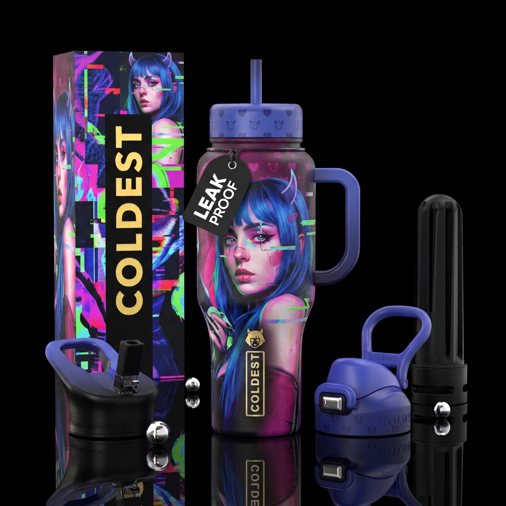 Ashniko water bottle design