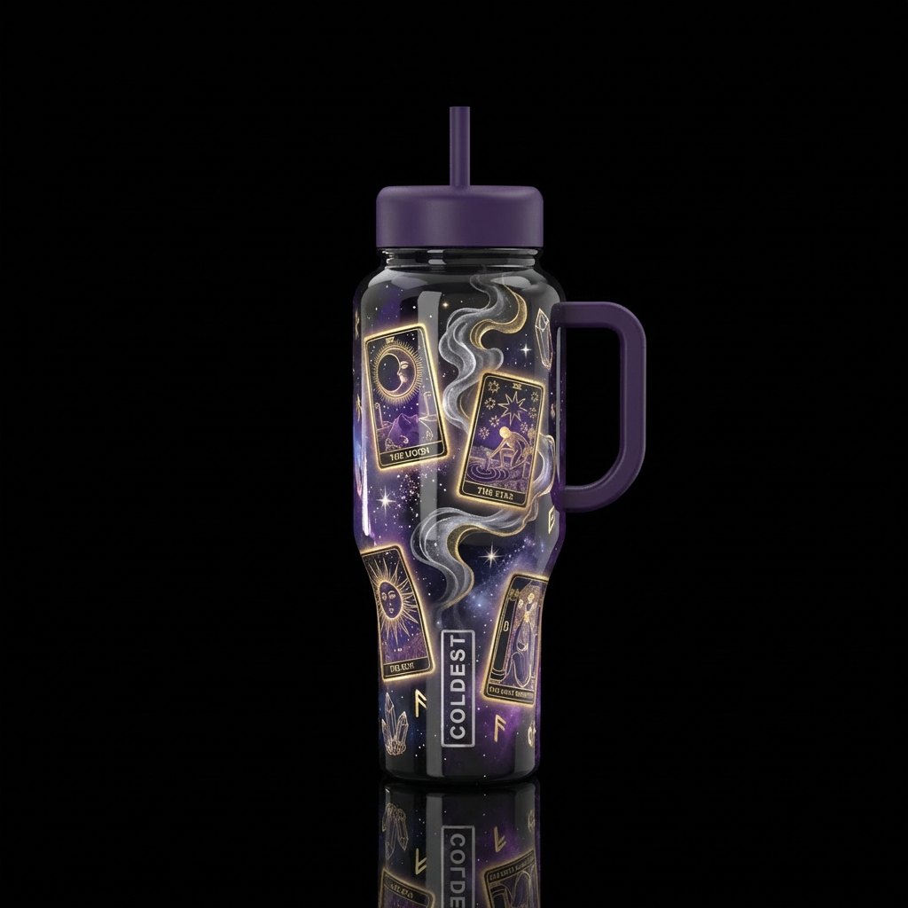 Cosmic fate3 water bottle design