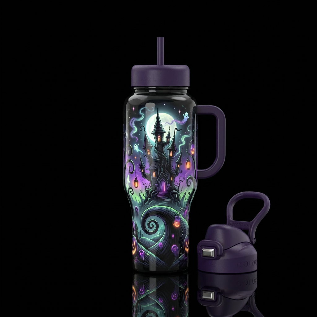 Twisted Hollow water bottle design