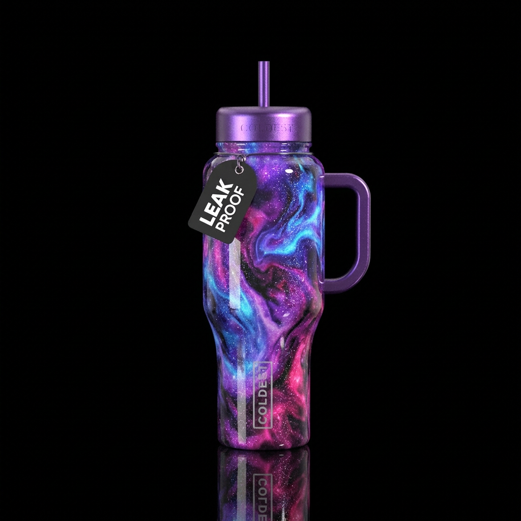 Nebula Vortex water bottle design