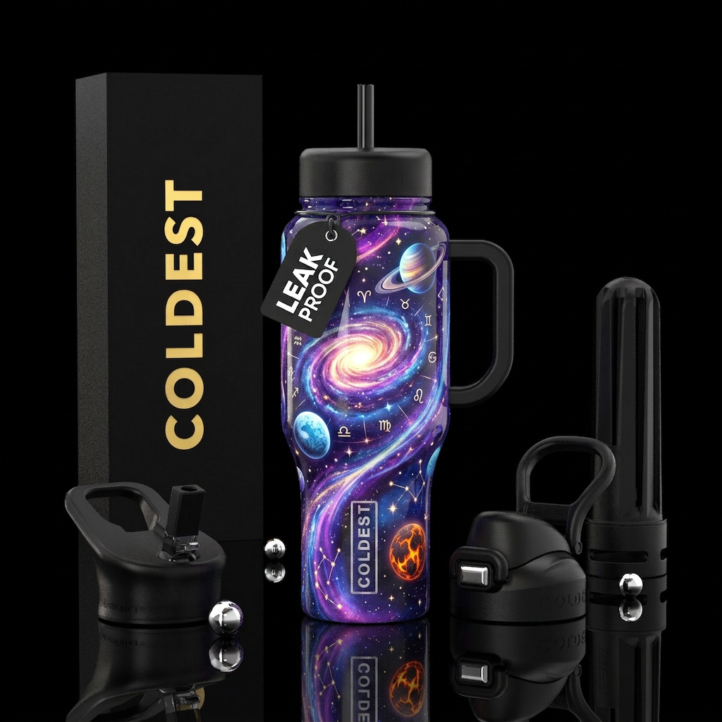 Space water bottle design