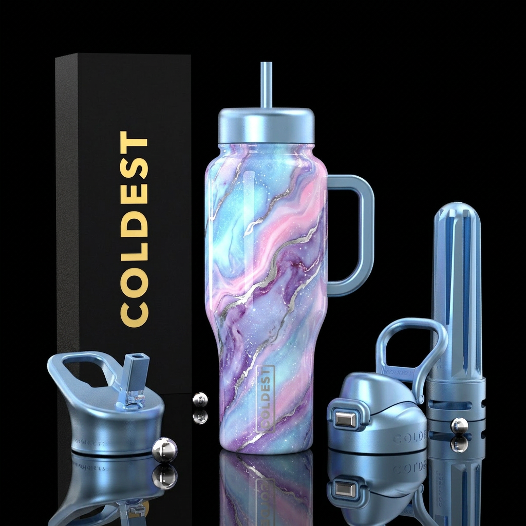Frosted dream  Elixir2 water bottle design