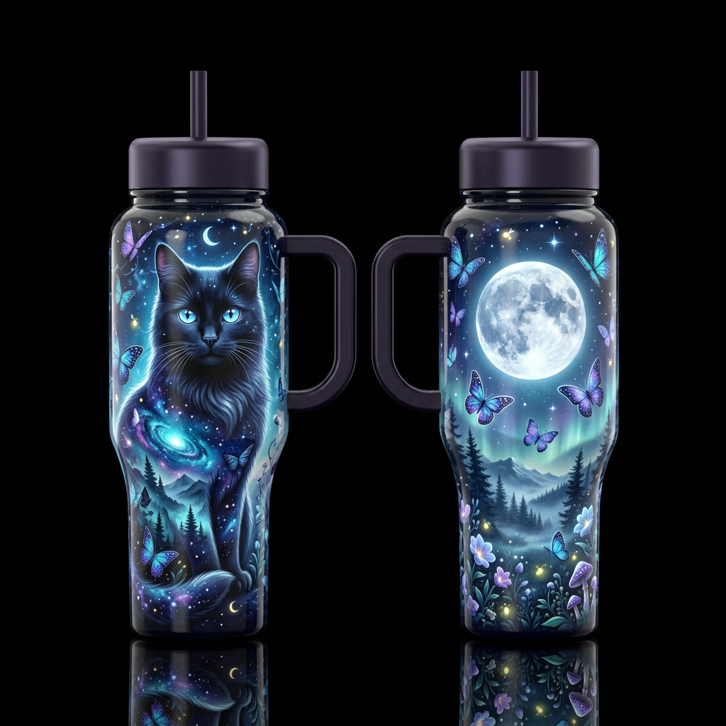 KEEP THE IMAGE ON THE BOTTLE Ultra realistic, high... water bottle design