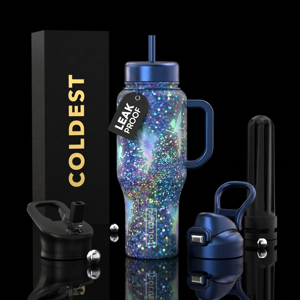 Glowie Fairy water bottle design