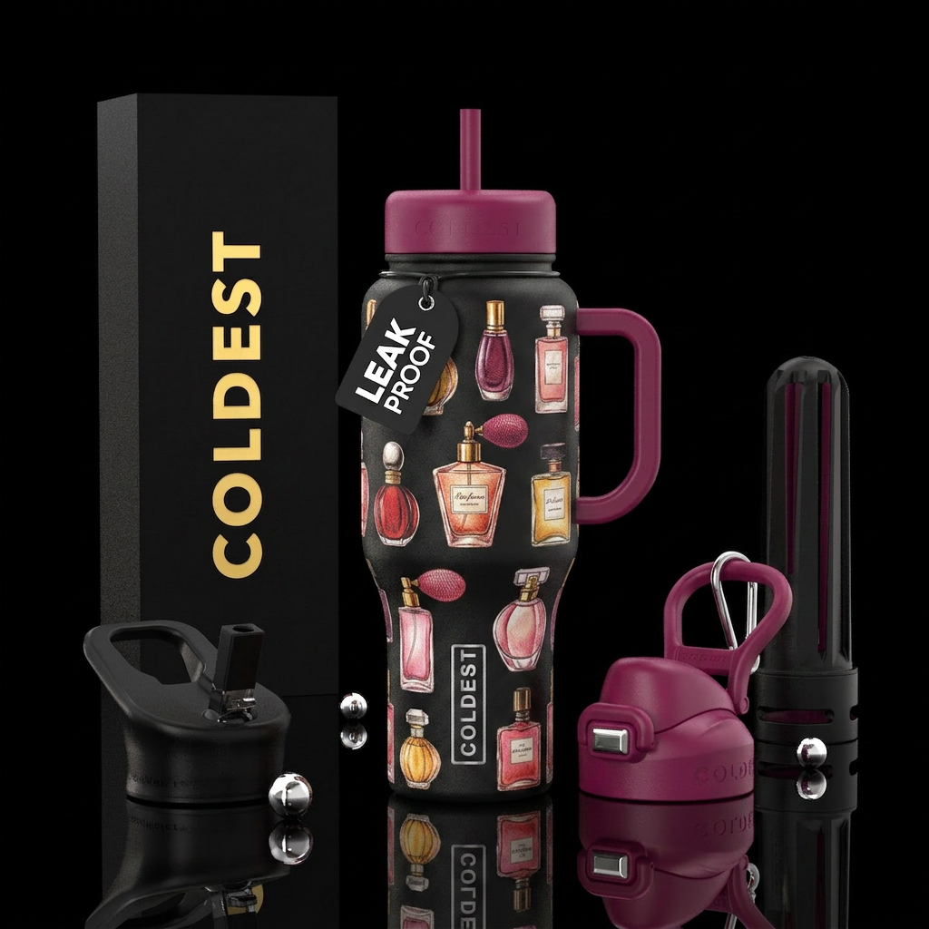 Enchanted  Perfumes water bottle design