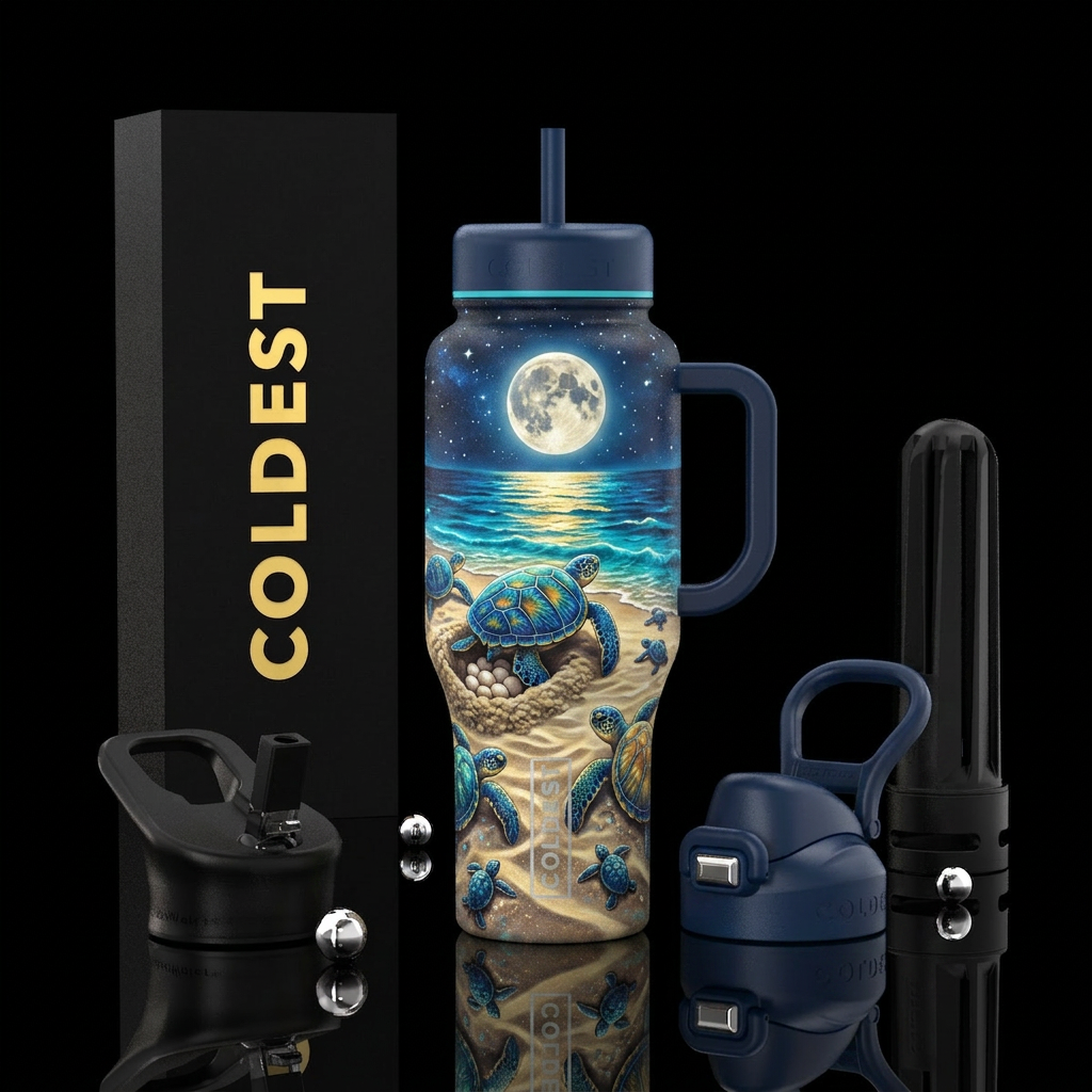 Future seaturtles water bottle design