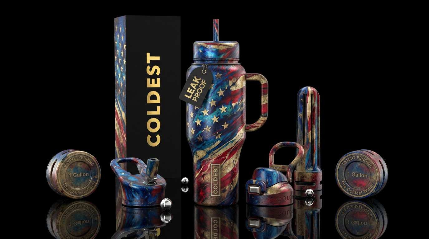please show both the front and back of the bottle,... water bottle design