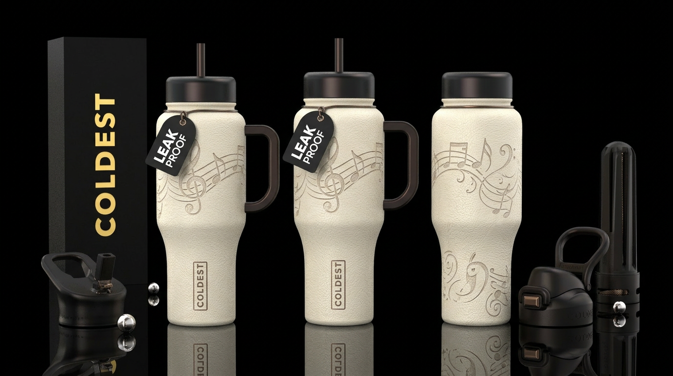 please show both the front and back of the bottle,... water bottle design