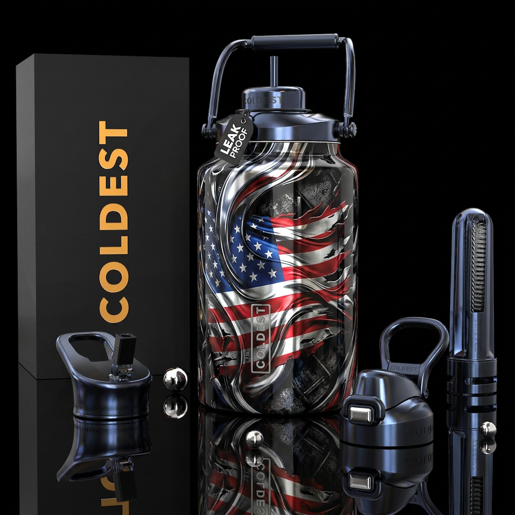 please show both the front and back of the bottle,... water bottle design