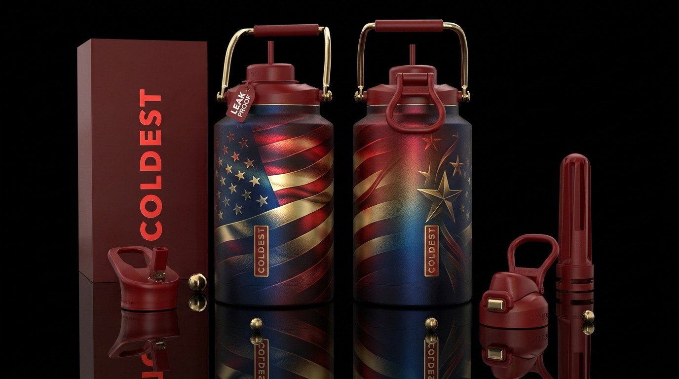please show both the front and back of the bottle,... water bottle design