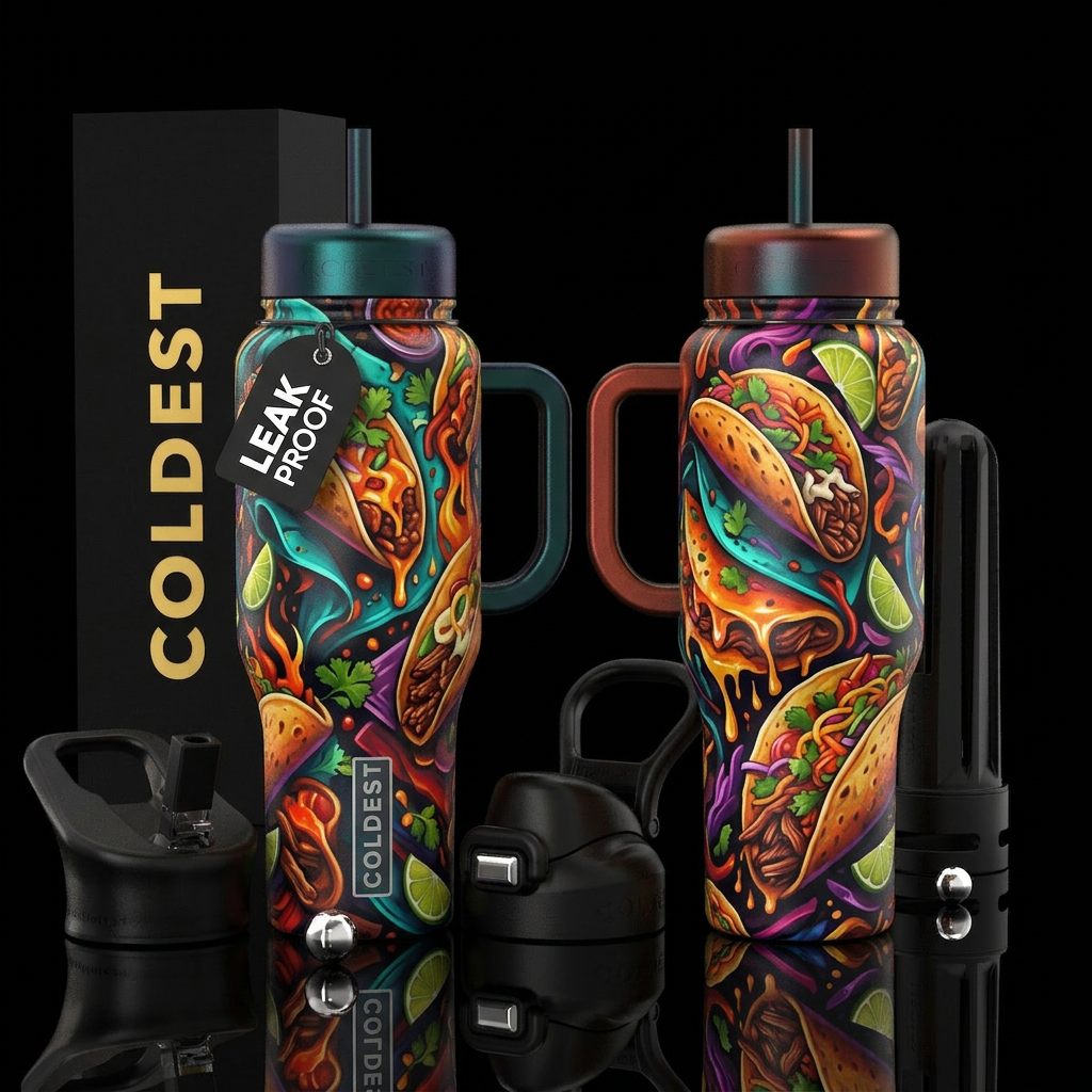 please show both the front and back of the bottle,... water bottle design