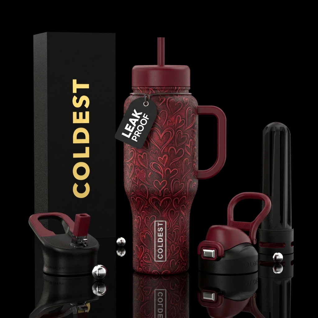 please show both the front and back of the bottle,... water bottle design