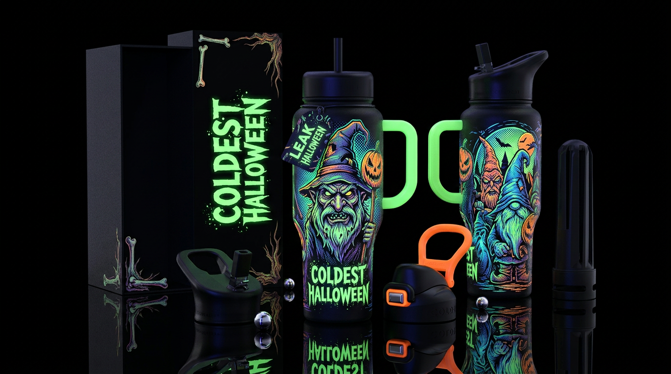 please show both the front and back of the bottle,... water bottle design