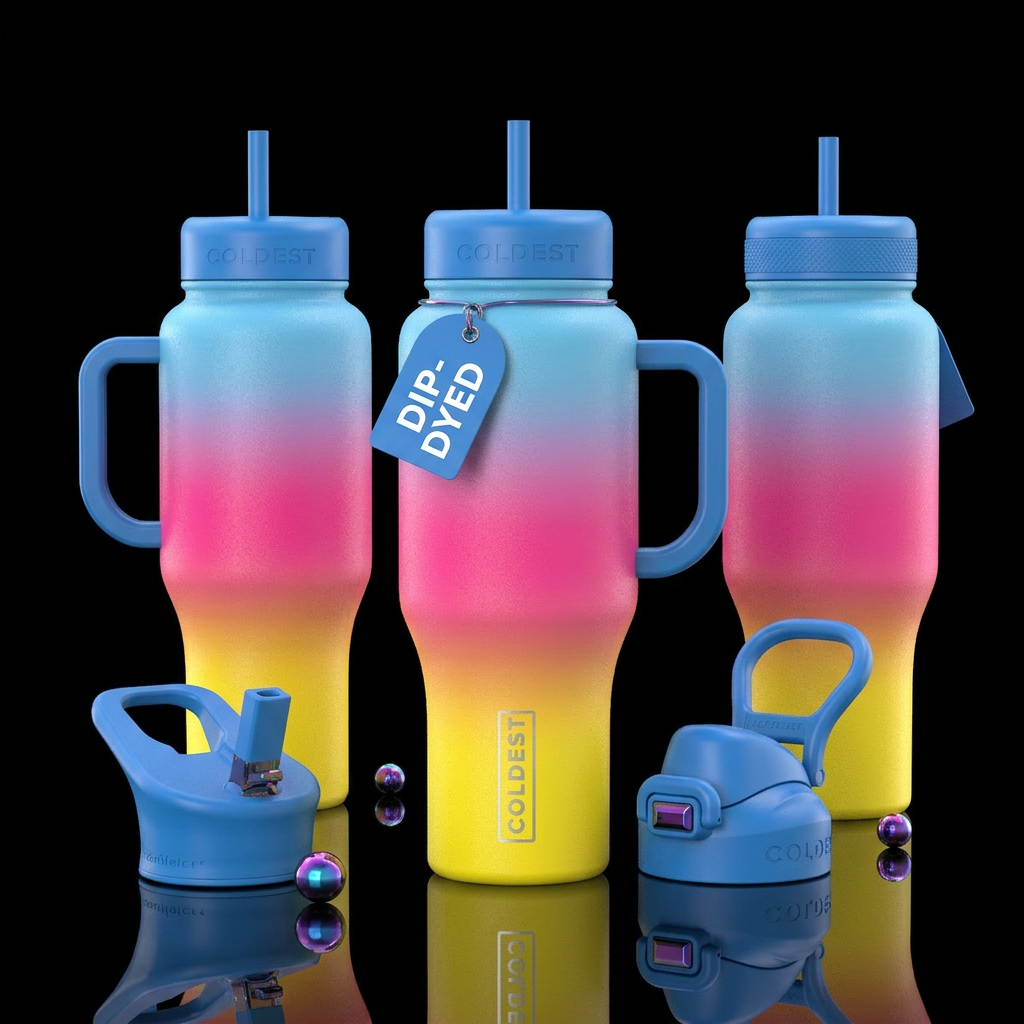 please show both the front and back of the bottle,... water bottle design