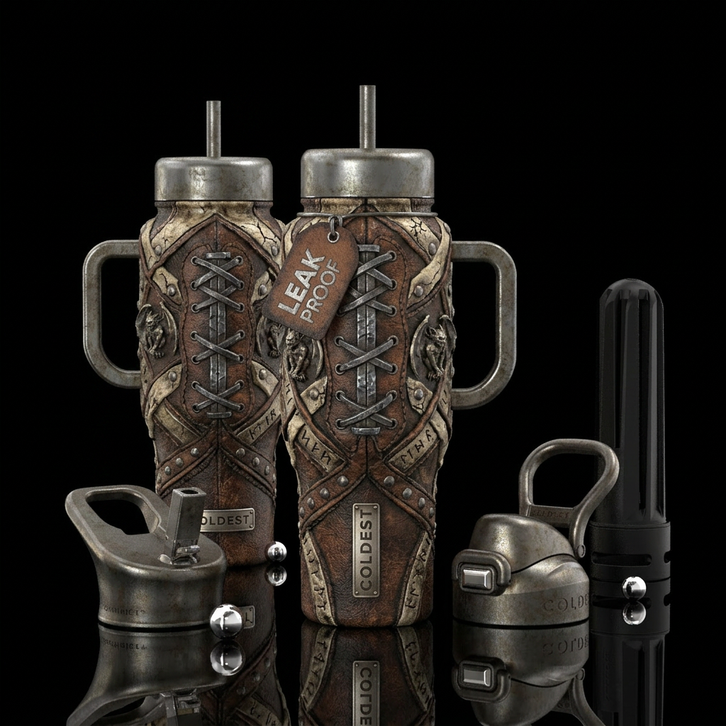 please show both the front and back of the bottle,... water bottle design