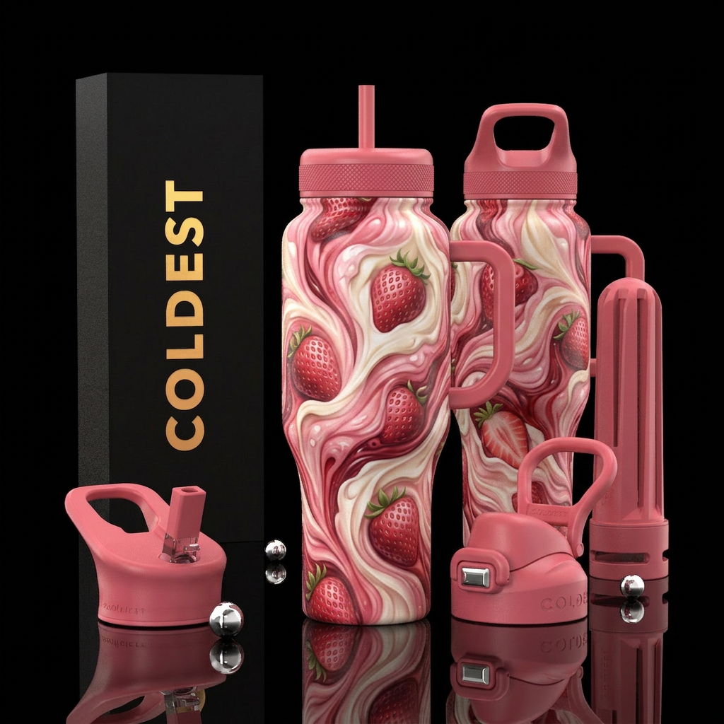 please show both the front and back of the bottle,... water bottle design