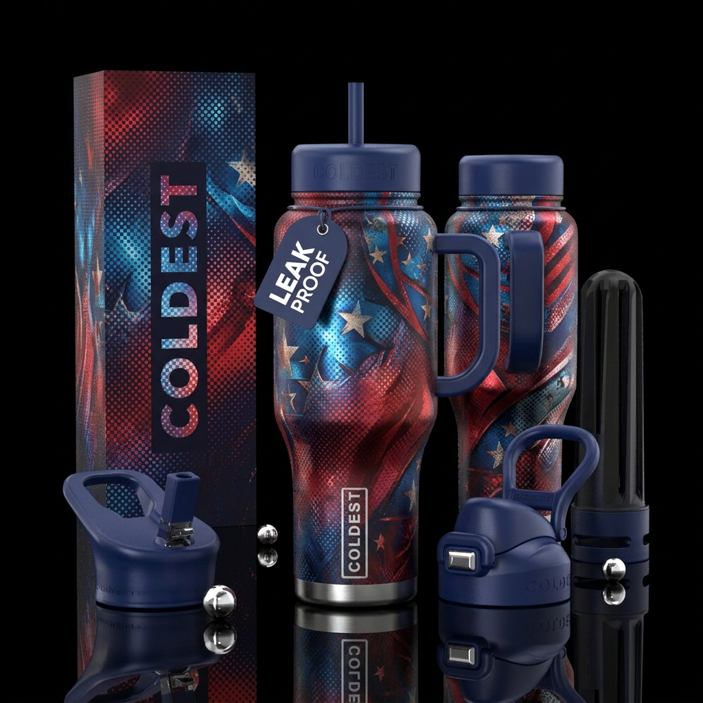 please show both the front and back of the bottle,... water bottle design
