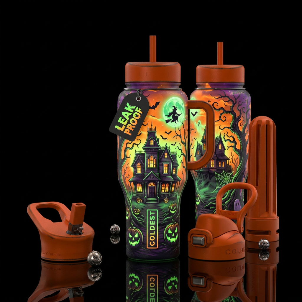 please show both the front and back of the bottle,... water bottle design