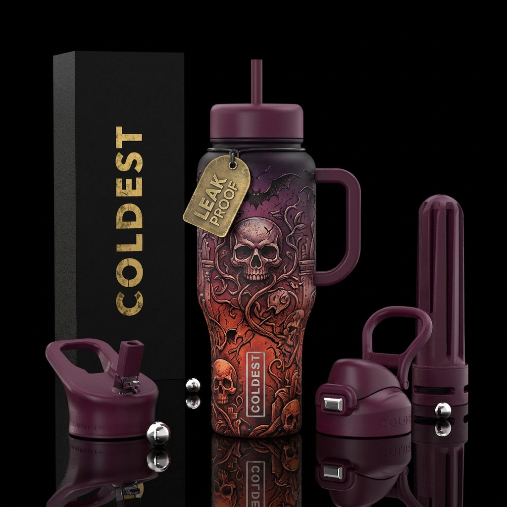 please show both the front and back of the bottle,... water bottle design