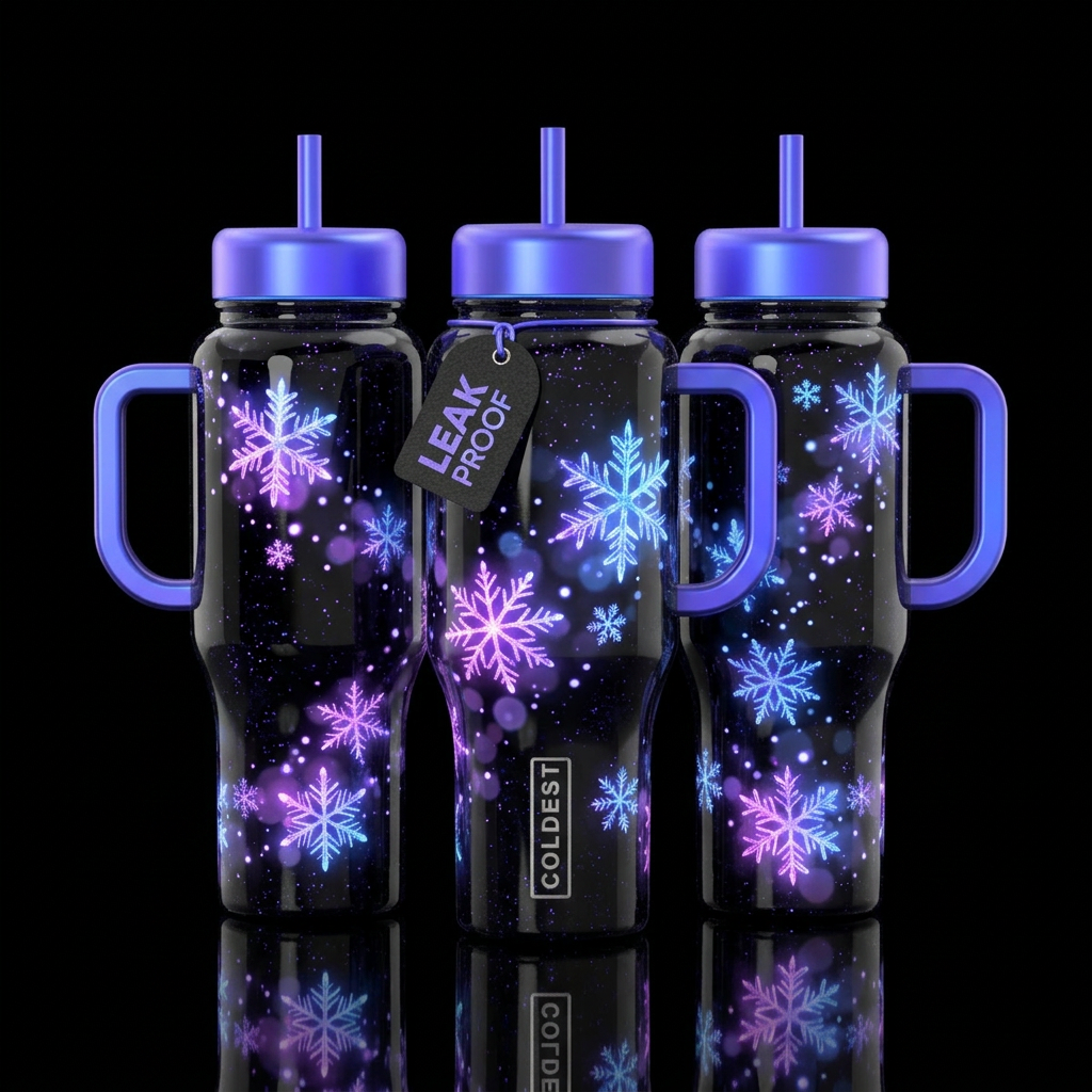 please show both the front and back of the bottle,... water bottle design
