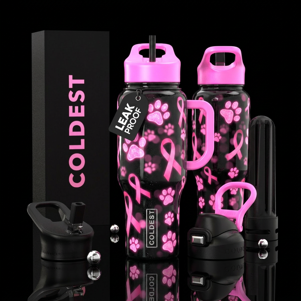 please show both the front and back of the bottle,... water bottle design