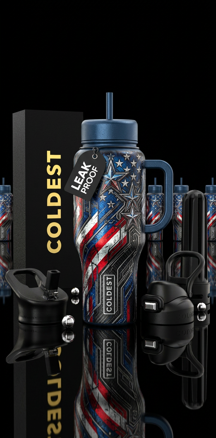 please show both the front and back of the bottle,... water bottle design